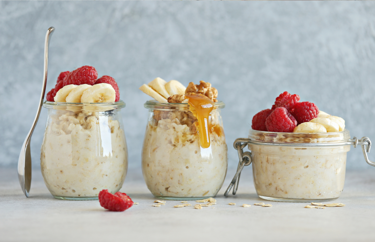 Tropical Fruit Overnight Oats | Nutrition for ME