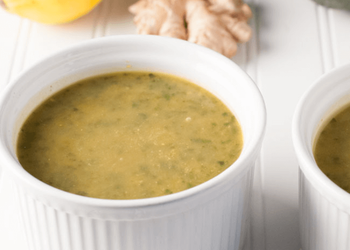 Acorn Squash Soup with Kale