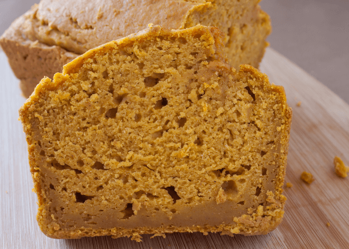 Squash Bread sliced