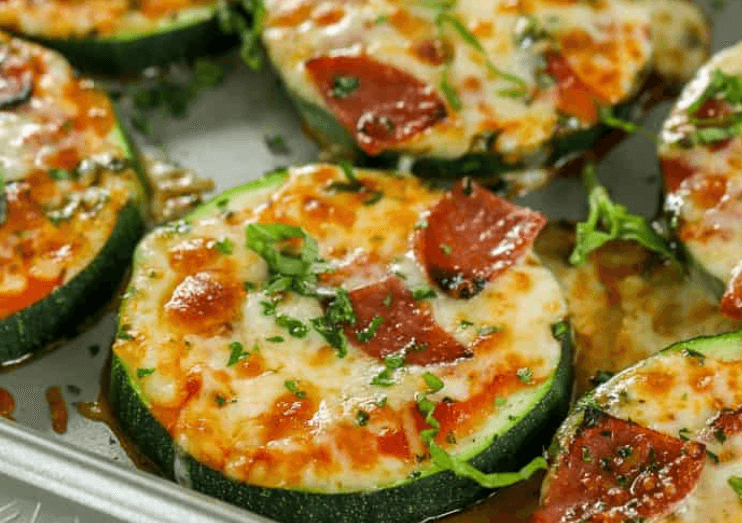 Zucchini Pizza Bites Nutrition For ME