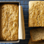 2 Almond-Flour Zucchini Bread in a loaf pan