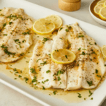 Lemon and fresh herb trout