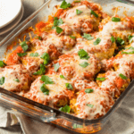 Chicken Parmesan in a baking dish