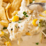 Creamy Crockpot White Chicken Chili