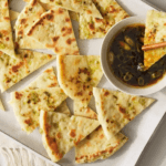 Scallion Pancakes with Soy Dipping Sauce